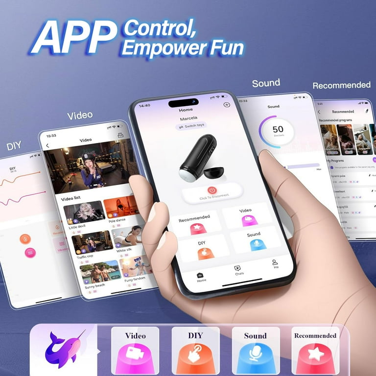 AYIYUN Automatic Male Masturbators Sex Toys with 2 Motors 10 Powerful  Vibrating Modes, APP Remote Control Stroker Masturbation Adult Toy for Men  - Walmart.com