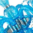 thumbnail image 2 of angelo:HOME Fulton Chandelier 4 Light in Candy Blue, 2 of 3