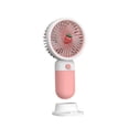 thumbnail image 2 of Yuarrent Mini ventilador de mano recargable para estudiantes, estudio, escritorio, ventiladores de aire de bolsillo, deportes, ocio, soporte para Electrodomésticos Rosa Yuarrent HA061183-01B, 2 of 6