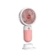 thumbnail image 2 of Matsuzay Mini ventilador de mano recargable para estudiantes, estudio, escritorio, ventiladores de aire de bolsillo, deportes, ocio, soporte para Electrodomésticos Rosa Matsuzay HA061183-01B, 2 of 6