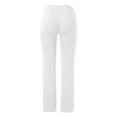 thumbnail image 4 of Pants for Women Womens Pants Casual White Womens Pants Loose Fitting Pants for Women High Waist Wide Leg Pants with Pockets Summer Pants, 4 of 5