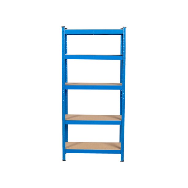 Garage Shed 5 Tier Racking Storage Shelving Units Boltless Heavy Duty Shelves Blue Walmart.ca