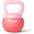thumbnail image 2 of Yes4All Soft Kettlebell, PVC Kettlebells Exercise Weights & Color-Coded Strength Training Soft Kettlebells, Soft & Gentle Hand Weights for Women at Home 10 lbs - Peacock Blue, 2 of 2