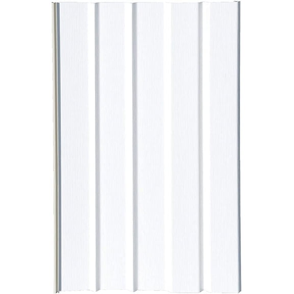 Mobile Home Skirting Vinyl Underpinning Panel White 16" W x 28" L (Pack of 8)