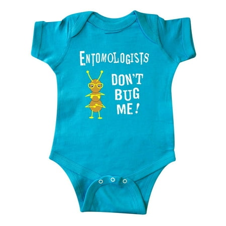 

Inktastic Entomologists Bug White Text Gift Baby Boy or Baby Girl Bodysuit