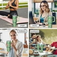thumbnail image 7 of 1pc Avocado 40oz Tumbler with Straw & Handle - Insulated Stainless Steel Cup | Holiday Gift for Man Women (Christmas, Valentine's, Birthday), 7 of 7
