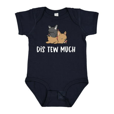 

Inktastic Napping Dis Tew Much Frenchies Gift Baby Boy or Baby Girl Bodysuit