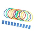 thumbnail image 1 of LOVIVER Agility Rings Exercise Rings Sport Toys for Gymnastics Soccer Practice Games 28cm, 1 of 8