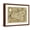 Brown Frame, variant on Art.com Sicily Old Map, May Be Approximately Dated To The Xvii Sec Art Print by marzolino, 32" x 24"