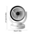 thumbnail image 2 of XGFHYJEH Desk Fan, Box Fan, Small Fan, Box Fans for Home, Desk Fans under $15.00, Small Box Fan, Portable Personal Quiet Electric Fan for Home, Plastic, 2 of 5