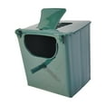 thumbnail image 3 of Caja de cría para loros, jaula para pájaros, caja de apareamiento, nido multifuncional para pájaros. Verde, 3 of 9