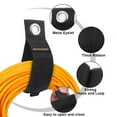 thumbnail image 4 of Bearachild Cables colgantes Correas Herramientas Hogar Oficina Universal Color negro Fijación Almacenamiento Titular Organizador Corbata Almacenamiento y organización del hogar, 4 of 6