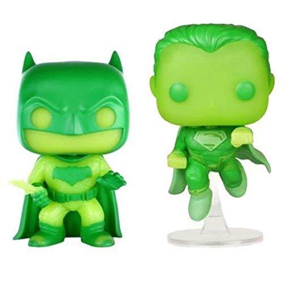 DC Funko POP! Movies Batman & Superman Vinyl Figure 2-Pack [Glow-in-the-Dark]