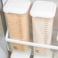 thumbnail image 4 of Food Jar Food Grade Dust-proof Plastic Scale Mark Style Food Sealing Jar for Home, 4 of 8