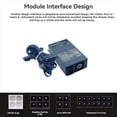 thumbnail image 3 of 2X 400W PSU ATX Full Modular Power Supply FLEX Module Power Supply Low Noise for Small 1U (Flex ITX) Computer Chassis,2 x 400W PSU ATX Full Modular Power Supply Kit,Black, 3 of 5