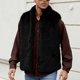 thumbnail image 5 of Chaleco con capucha de piel sintética para hombre Wancir, chaqueta corta, abrigo sin mangas, 5 of 7