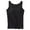 Black, variant on Women's Built-In Bra Tank Top Casual Crew Neck Sleeveless Camisole Plus Size Summer Padded Workout Tops