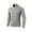 Gray, variant on Xzbqbs Sweatshirs for Men Casual Quarter Zip Long Sleeve Lightweight Breathable Pullover Stretch Running Workout Fitness Shirts
