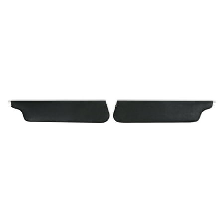 Holley Classic Trucks 05-349 Sunvisors - Vinyl - Black