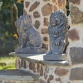 thumbnail image 3 of Zaer 21" Guardian Lion Garden Statue, 2 Count, 3 of 7
