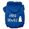 thumbnail image 1 of Ghost Hunter Screen Print Pet Hoodies Blue With Cream Lettering Xs (8), 1 of 1