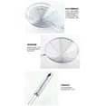 thumbnail image 2 of AMERTEER Kitchen Solid Spider Strainer Skimmer Ladle Stainless Steel Kitchen Utensil Tool French Fries Fish Frying Utensil, 2 of 9