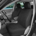 thumbnail image 2 of TIANLAIMEI Car Seat Covers, Full Set Front and Rear Back Seat Cushion Protector, Airbag Compatible, Car Accessories Universal Fit for Most Cars, 2 of 6