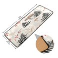thumbnail image 2 of Ryvnso Mushroom Fern Leaves Berry Hallway Runner Rugs Floor Carpet Non Slip Entryway Mat 2' x 6', 2 of 7