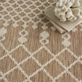 thumbnail image 2 of Nourison Positano Indoor/Outdoor Jute 6' x 9' Area Rug (6x9), 2 of 9