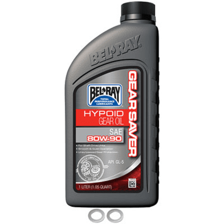 Drivetrain Oil Change Kit with Bel-Ray Oil Compatible With Yamaha BIG BEAR 2x4 350 1996-1999