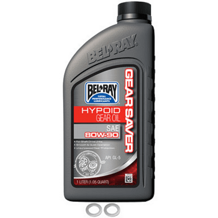 Drivetrain Oil Change Kit with Bel-Ray Oil Compatible With Yamaha KODIAK 400 2x4 Auto 2003-2004