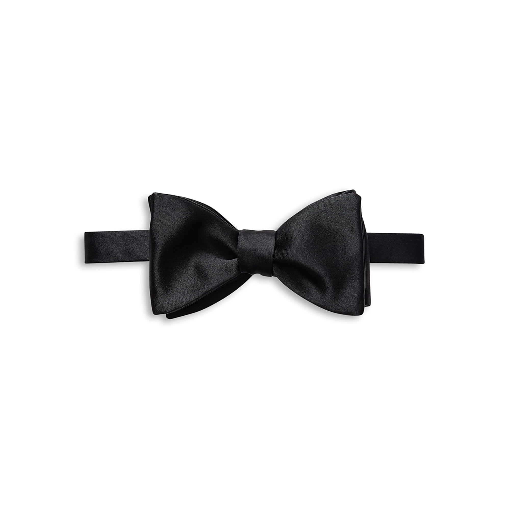 Eton - Eton Mens Solid Silk Pre-tied Bow Tie black One Size - Walmart ...