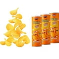 Enjoy Cheddar Cheese Stackerz Potato Crisps With Sharp Flavor 5.5 Oz