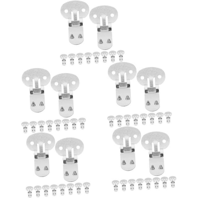 HUGFEGWE Shoe Buckle Shoe Clip Button Fastener Tool Flat Blank Shoe Clips DIY Shoe Buckles Decorative Shoe UA824-18949