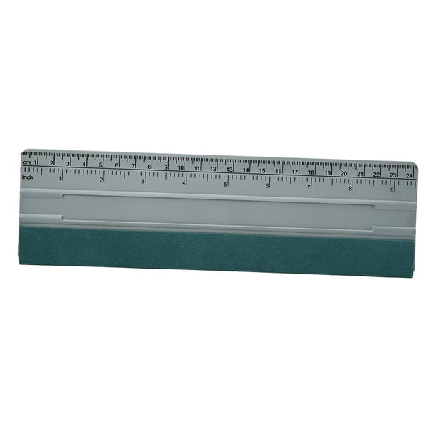 Escobilla de goma para alisar papel tapiz de vinilo, escobilla de goma universal para bordes, envoltura adhesiva gris