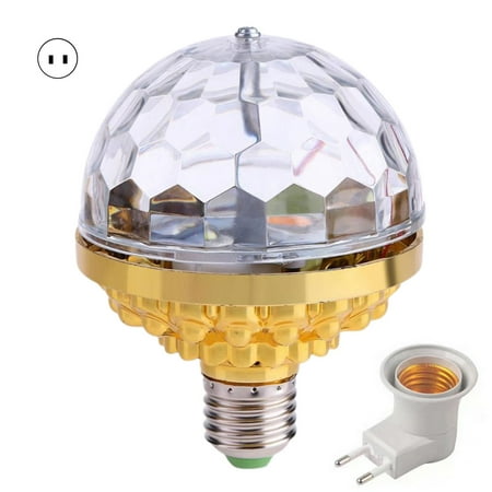 

6W Colorful Ball Light Screw Design 3D Surrounding Bar LED Bulbs Projection Lamp E27 Magic Ball Lamp Party Decoration