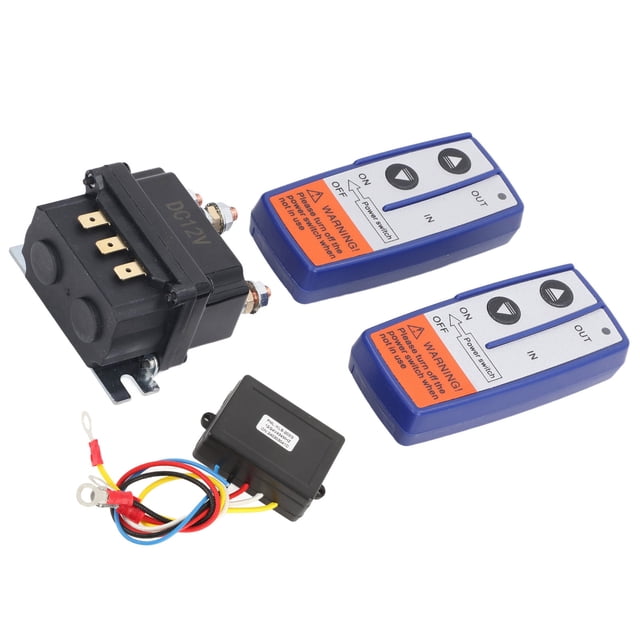Kit De Relé De Cabrestante, Interruptor De Contactor De Relé De Alta Eficiencia 12V 250A Para Dispositivos Industriales