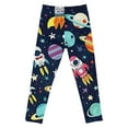 thumbnail image 3 of Iyufng Kids' Leggings,Toddler Kids Girls Pants,Toddler Girl Pants,3-8 Years Girls' Fashionable Space Printed Bottom Pants That Can Be Worn Outside,Baby Girl Pants, 3 of 3