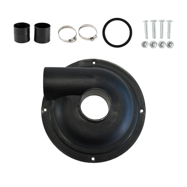 Separador de polvo para aspiradora, ciclón, repuesto reutilizable, tapa separadora ciclónica para bricolaje. Negro