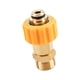 thumbnail image 2 of Adaptador para lavadora a presión, suministros a prueba de herrumbre para jardín, conexión rápida multiusos Rosca exterior, 2 of 8