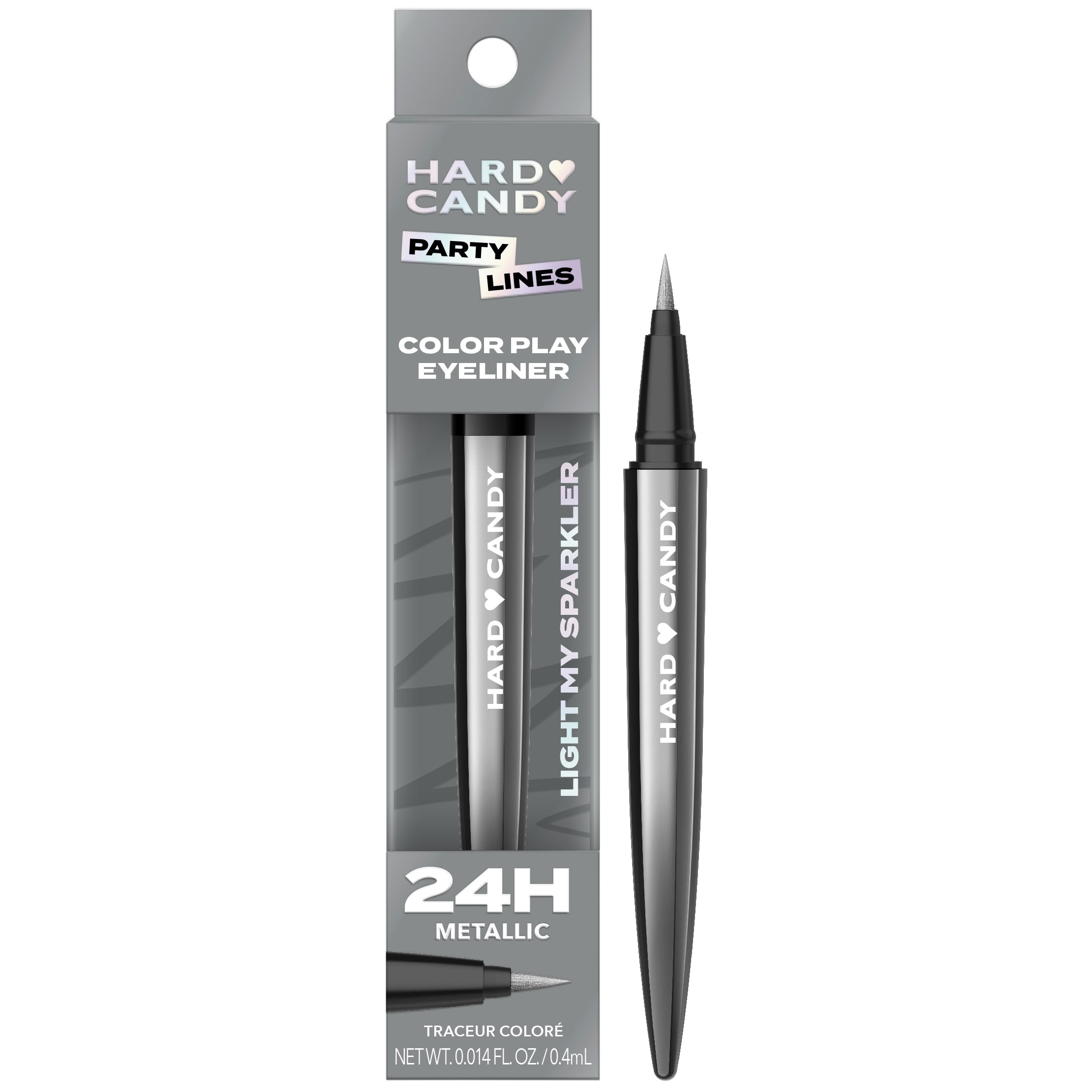 2 pack) Hard Candy Party Lines Color Play Eyeliner, Liquid