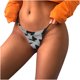 thumbnail image 1 of Lencería sexy para mujer Correa fina Tanga Cintura baja Bikini Ropa interior en forma de T Fridja nalpqowj14775, 1 of 5