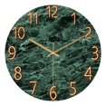 thumbnail image 2 of Reloj de Pared Grande de Decorativo, Relojes de Pared 3D, Relojes de Silenciosos Que No Hacen Tictac, con Números árabes para Decorac A perfecl reloj de habitación, 2 of 7