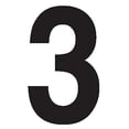 thumbnail image 1 of Labelmaster SS4B3 "Number 3" Label, 4", Vinyl (Pack of 25), 1 of 4