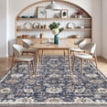 thumbnail image 2 of CHITOOMA 8'x10' Area Rugs for Living Room, Machine Washable Rugs Vintage Area Rug for Bedroom Dining Room Dorm Office with Non-Slip Backing, Stain Resistant Non-Shed Carpet, 2 of 10