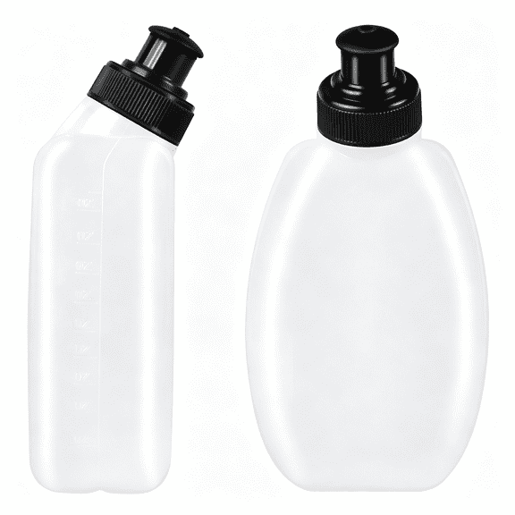 BPPEG 2X10Oz Bpa-Free Water Bottles for the Hydration Belt,Fuel Belts Replacement Bottle Set for Walking Hiking Cycling Trail Skiing|Fits Hydration Vests,Use Both Or Keep One Spare