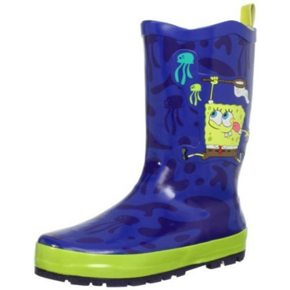 Nickelodeon Little Boys SpongeBob  Rain Boots  Walmart 