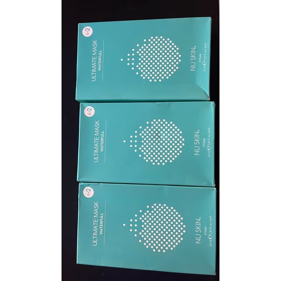 3 Boîtes de Nu Skin Nuskin Masque Aqueux Ultime No 143