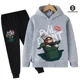 thumbnail image 1 of Ropa de Super Mario para niños, sudadera informal, chándal para niños, traje deportivo para niños, Sudadera con capucha y pantalones, traje de 2 piezas, 1 of 1