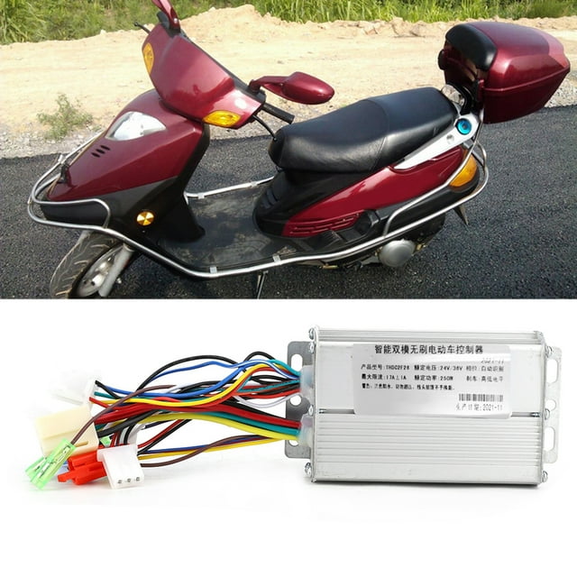 Motor sin escobillas, controlador sin escobillas de 24 V/36 V 250 W, controlador sin escobillas para scooter, controlador de bicicleta, acabado de lujo